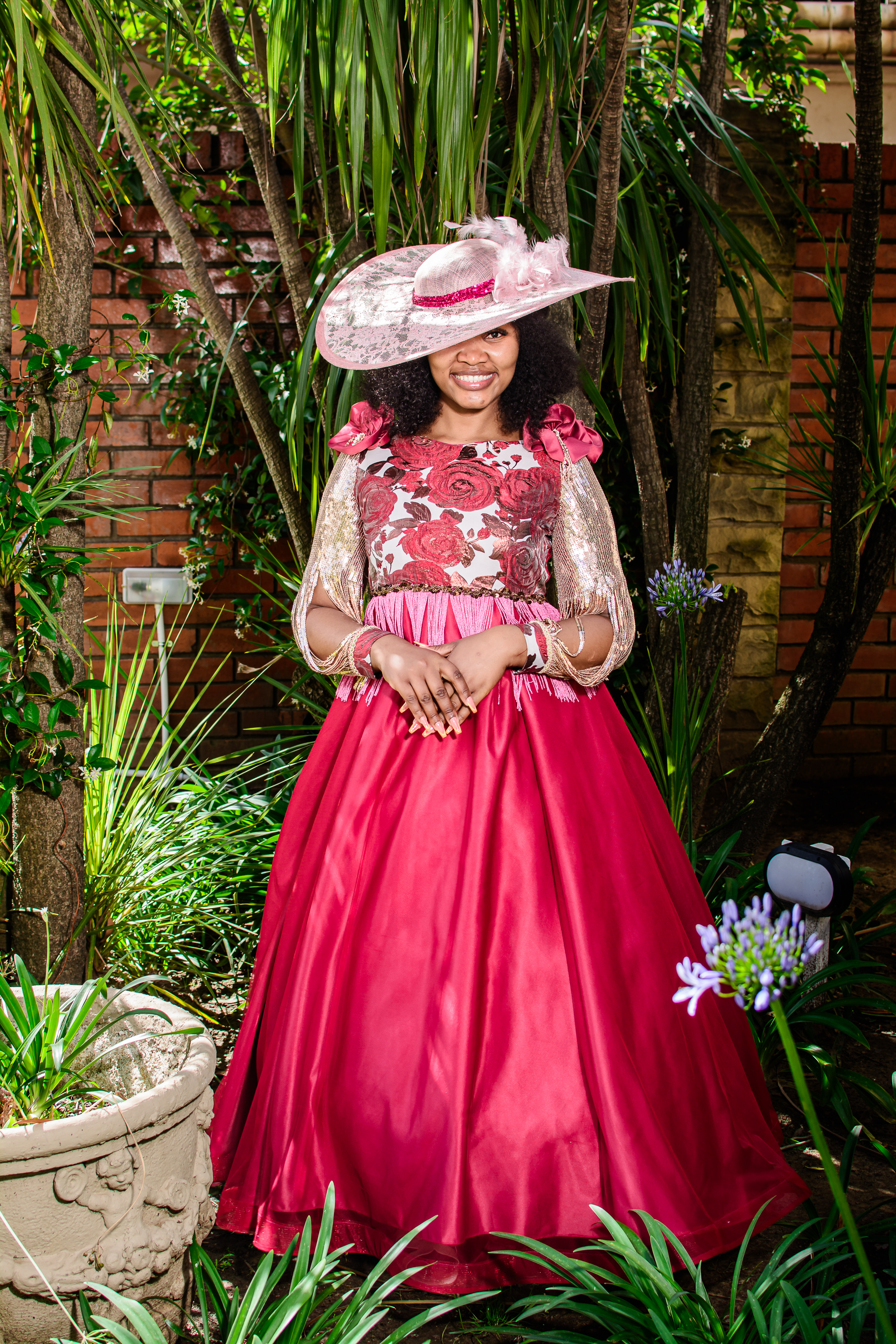 African print dress collection